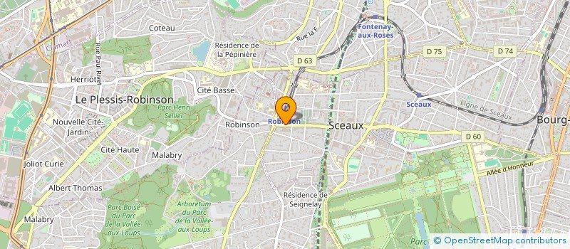 localisation de l'entreprise 38 HOLDING à SCEAUX