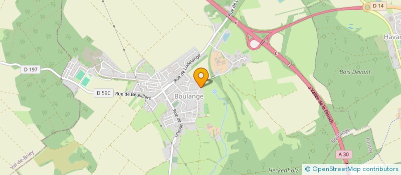 localisation de l'entreprise 38'IMMO  BOULANGE