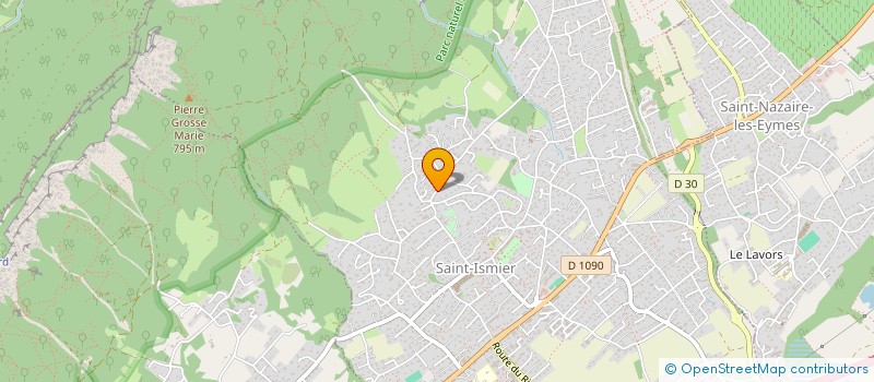 localisation de l'entreprise 38 OUEST à SAINT-ISMIER