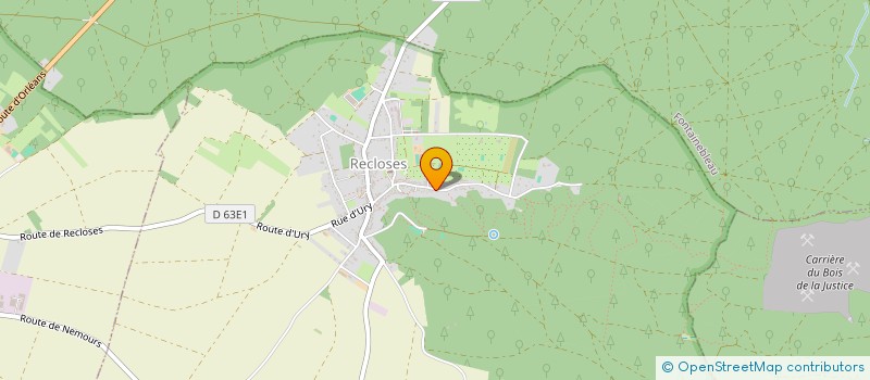 localisation de l'entreprise 38 PILORI  RECLOSES