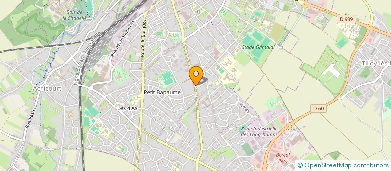 localisation de l'entreprise 38-ROTHSCHILD à ARRAS