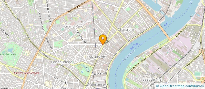 localisation de l'entreprise 380 043 760 à BORDEAUX
