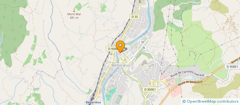 localisation de l'entreprise 380 132 357 à LAMALOU-LES-BAINS