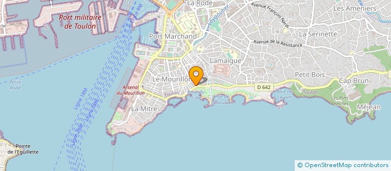 localisation de l'entreprise 380 206 789 à TOULON