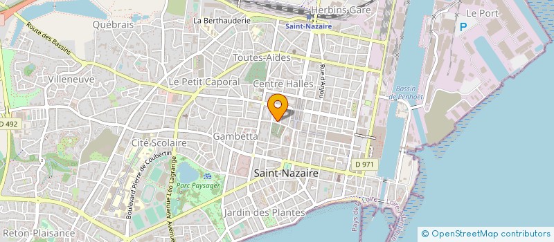 localisation de l'entreprise 380 231 076   SAINT-NAZAIRE