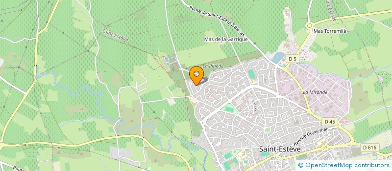 localisation de l'entreprise 380 278 705   CABESTANY