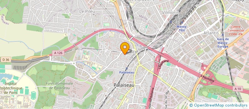 localisation de l'entreprise 380 331 363   PALAISEAU