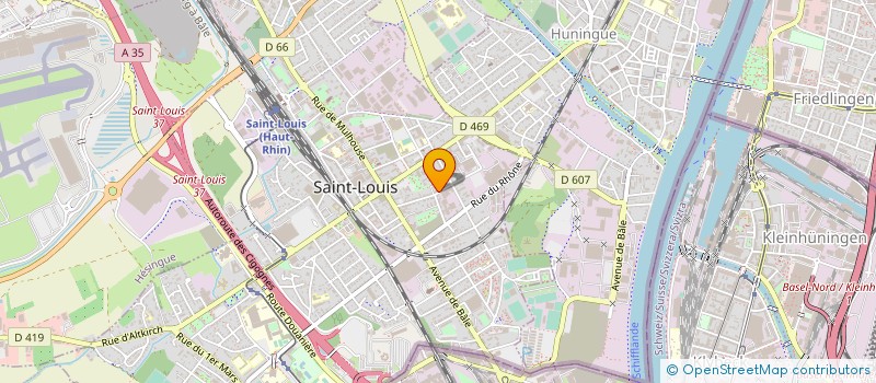 localisation de l'entreprise 380 370 296 à SAINT-LOUIS