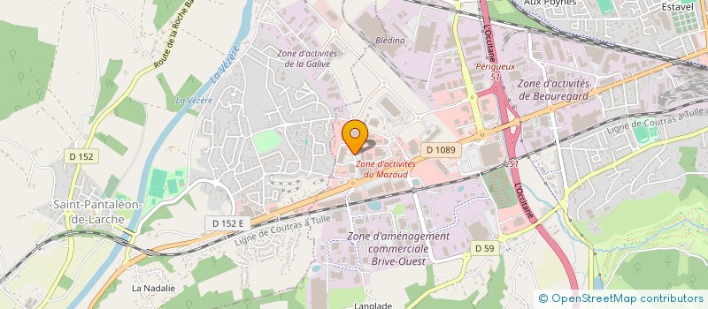 localisation de l'entreprise 380 405 670   SAINT-GERMAIN-EN-LAYE