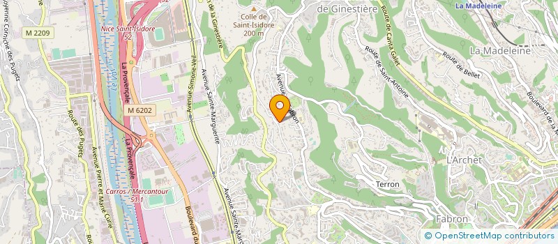 localisation de l'entreprise 380 419 192   NICE