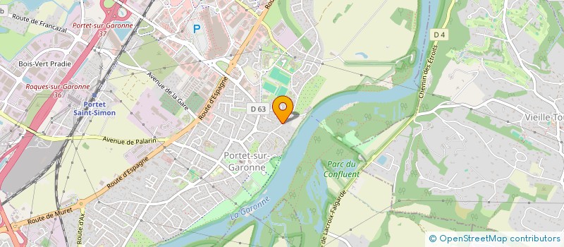 localisation de l'entreprise 380 448 001   PORTET-SUR-GARONNE