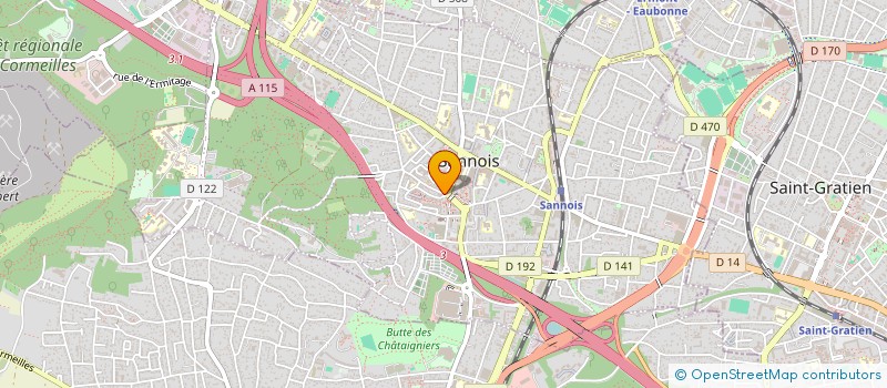localisation de l'entreprise 380 465 831 à CLICHY