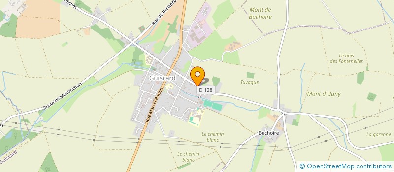 localisation de l'entreprise 380 511 212   COMPIEGNE