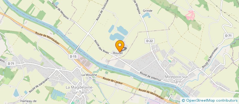 localisation de l'entreprise 380 578 187 à LAYRAC-SUR-TARN