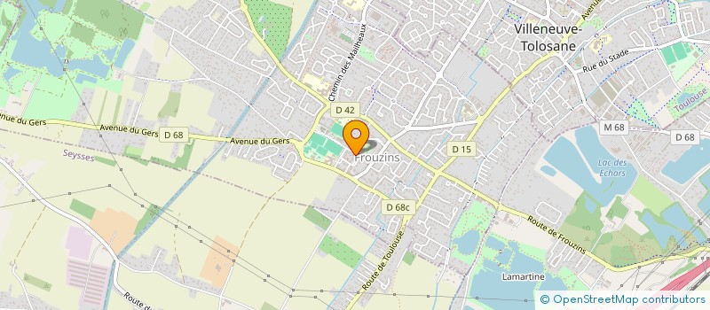 localisation de l'entreprise 380 616 474   FROUZINS