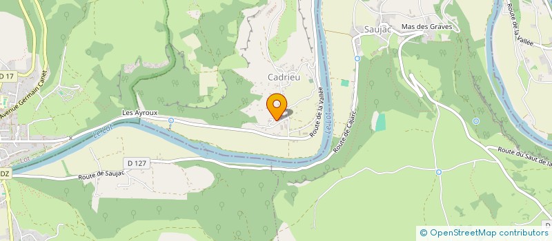 localisation de l'entreprise 380 632 968   SAINT-CHELS