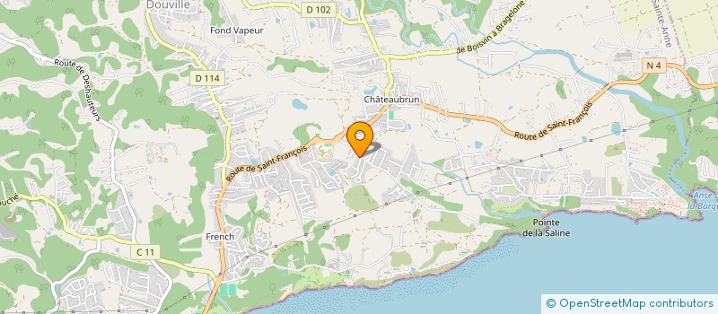 localisation de l'entreprise 380 643 007 à SAINTE-ANNE