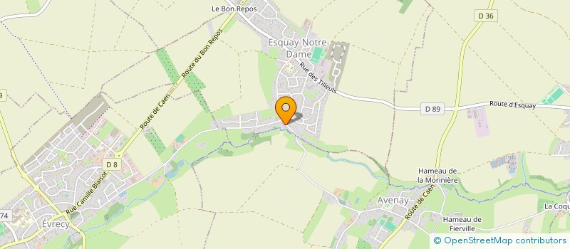 localisation de l'entreprise 380 680 272   ESQUAY-NOTRE-DAME