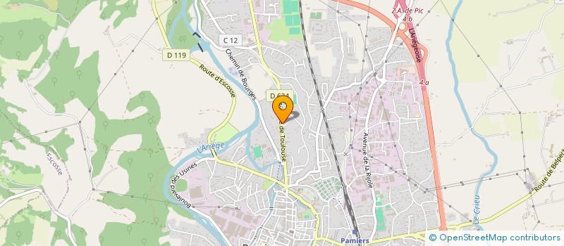 localisation de l'entreprise 380 748 467 à TOULOUSE