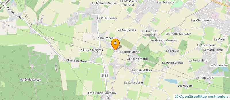 localisation de l'entreprise 380 830 216   MONTRICHARD VAL DE CHER