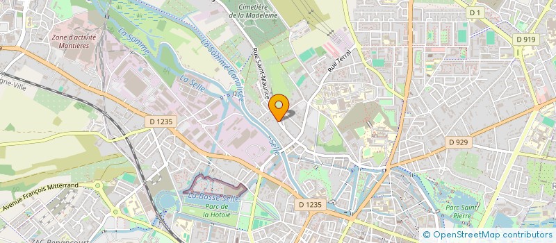 localisation de l'entreprise 380 890 566   AMIENS