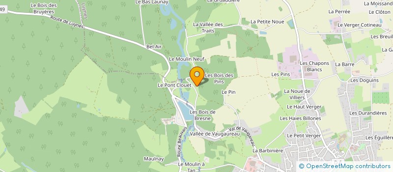 localisation de l'entreprise 381 005 297 à BRETIGNOLLES-SUR-MER