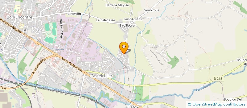 localisation de l'entreprise 381 011 741   COUTRAS