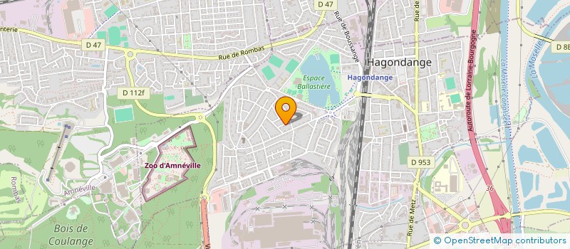 localisation de l'entreprise 381 012 848   MONDELANGE