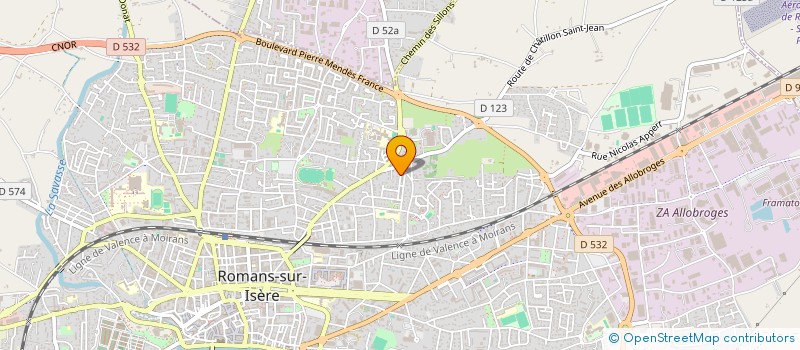 localisation de l'entreprise 381 177 781   SAINT-BARTHELEMY-DE-VALS