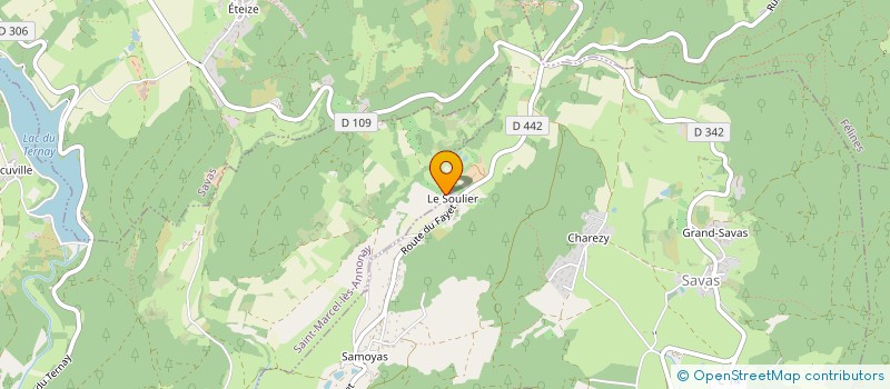 localisation de l'entreprise 381 211 689 à SAVAS
