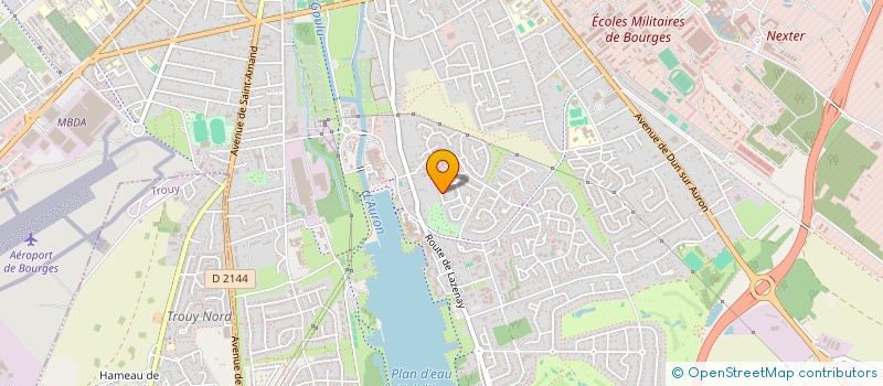 localisation de l'entreprise 381 234 889 à BOURGES