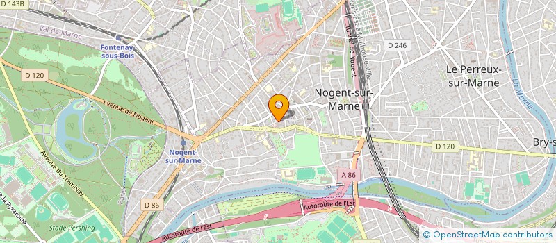 localisation de l'entreprise 381 247 782 à NOGENT-SUR-MARNE