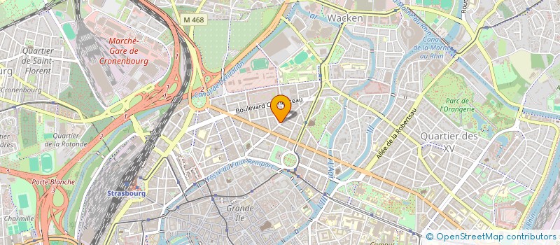 localisation de l'entreprise 381 255 892 à STRASBOURG
