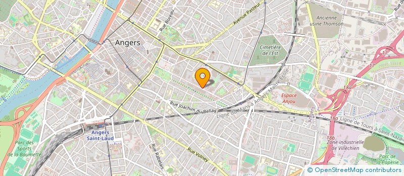 localisation de l'entreprise 381 424 753  à ANGERS