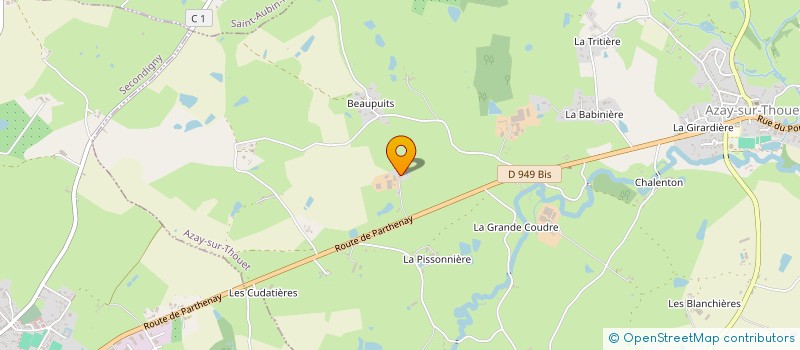 localisation de l'entreprise 381 431 410   POUGNE-HERISSON