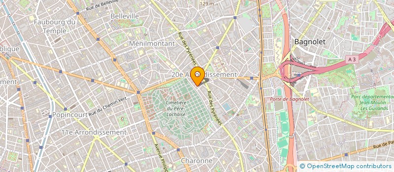 localisation de l'entreprise 381 619 915   PARIS