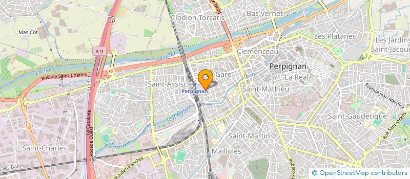 localisation de l'entreprise 381 689 447   PERPIGNAN