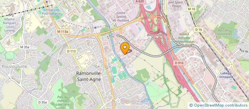 localisation de l'entreprise 381 698 679 à RAMONVILLE-SAINT-AGNE