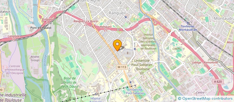 localisation de l'entreprise 381 798 339   LAGRAULET-SAINT-NICOLAS