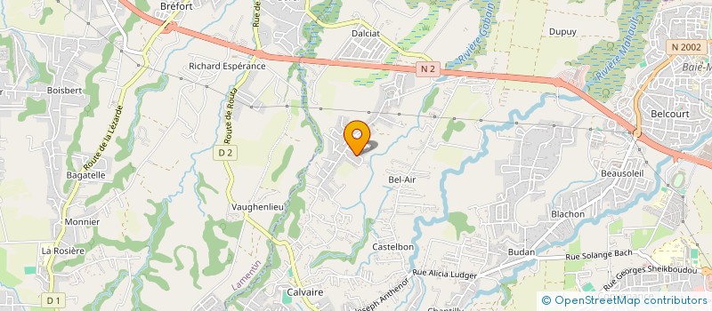 localisation de l'entreprise 381 865 203   MANDELIEU-LA-NAPOULE