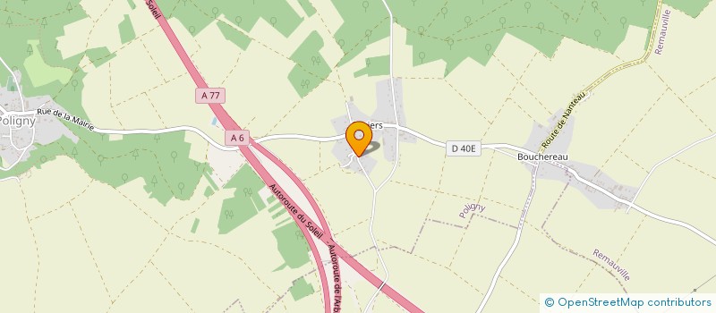 localisation de l'entreprise 381 894 112   POLIGNY