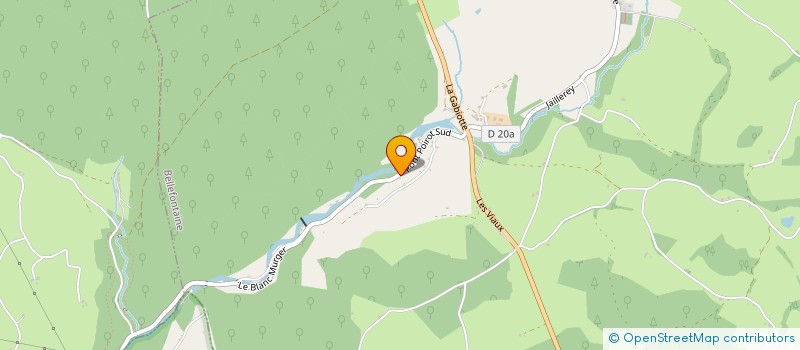 localisation de l'entreprise 381 975 465   BELLEFONTAINE