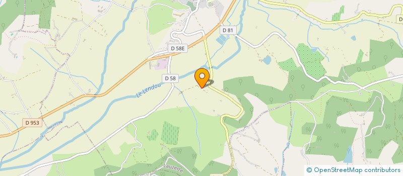 localisation de l'entreprise 381 975 598   LAUZERTE