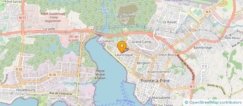 localisation de l'entreprise 381 984 111   POINTE-A-PITRE