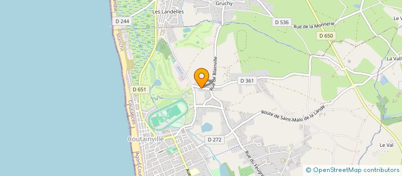 localisation de l'entreprise 382 080 745   AGON-COUTAINVILLE