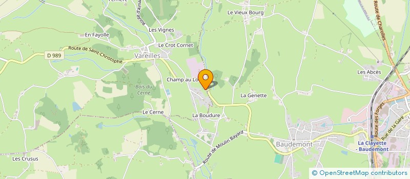 localisation de l'entreprise 382 202 281   SAINT-LAURENT-EN-BRIONNAIS