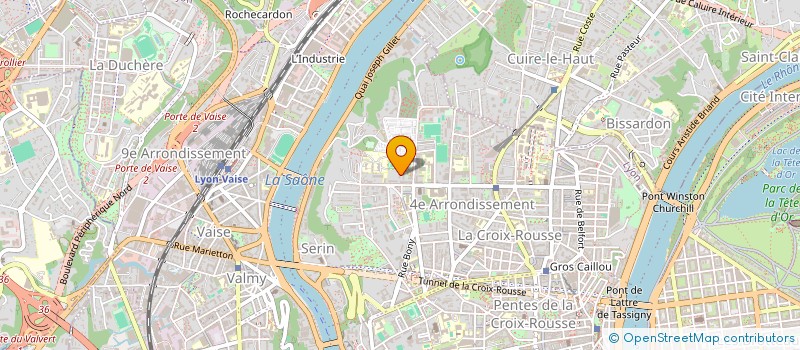 localisation de l'entreprise 382 249 936   LYON