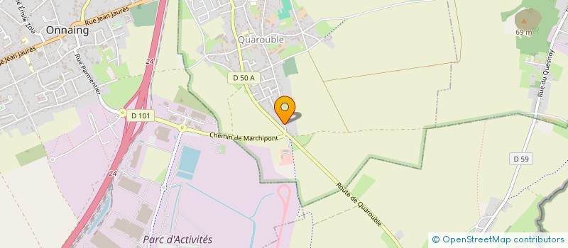 localisation de l'entreprise 382 254 274   QUAROUBLE