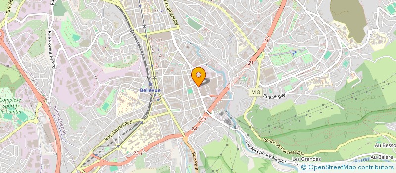 localisation de l'entreprise 382 257 871   SAINT-JEAN-BONNEFONDS