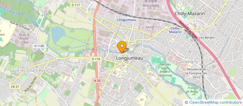 localisation de l'entreprise 382 263 341 à LONGJUMEAU
